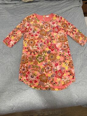 Club Monaco Floral silk Pink A-Line Dress